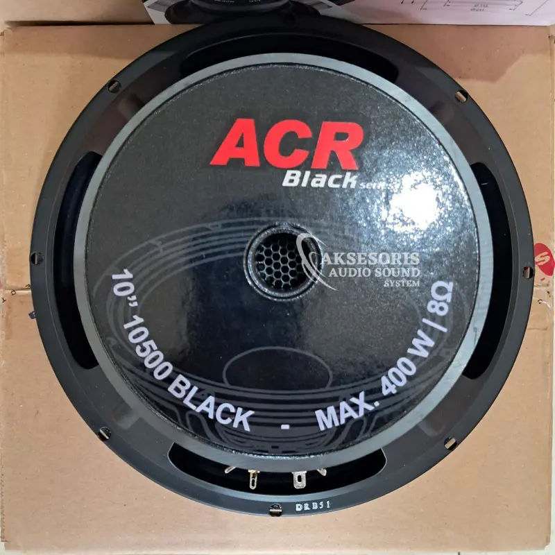 Speaker ACR 10 Inch 10500 Black 400 Watt speker 4