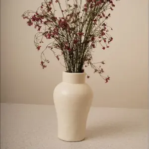 Vas Bunga Terakota Estetik Model Avocado