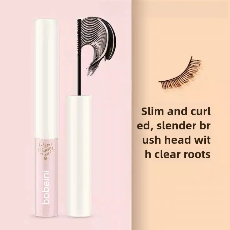 Maskara Sangat Halus Kalis Air Pelangsingan Keriting kalis comot Memanjangkan Kepala Berus Halus Asli Sangat Halus Tahan Lama Mascara Makeup