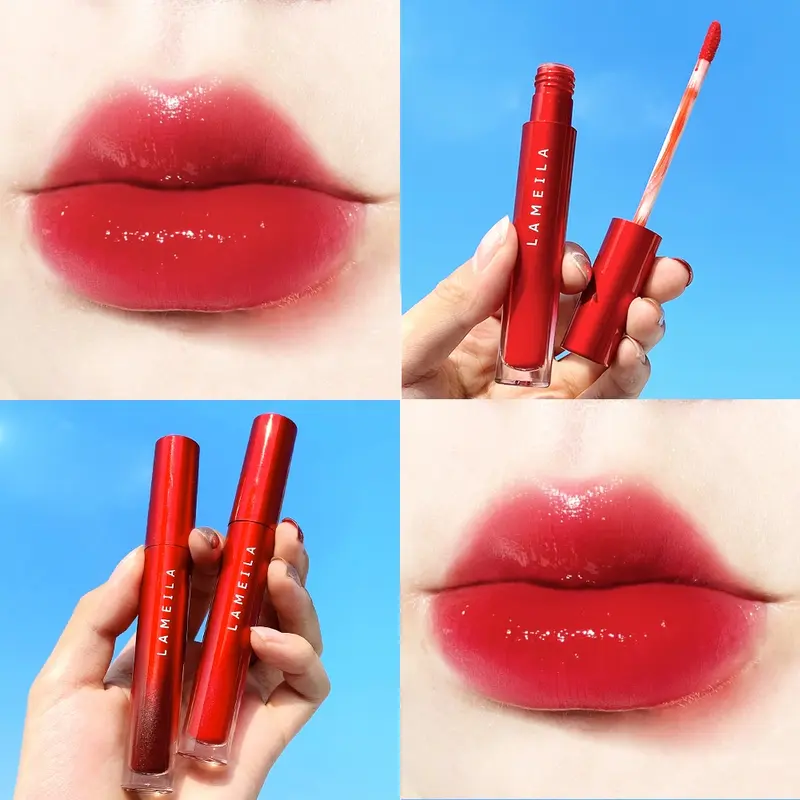 Son Bóng Nhung Lì, Son Bóng Lỏng Lâu Trôi, Không Phai, Trang Điểm, Mỹ Phẩm Cosmetic Nữ 1