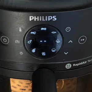 BARU! Philips Airfryer Low Watt 500W Transparan BEST COMPACT SIZE 3.2L NA210/00. Air fryer multifungsi digital layar sentuh, air fryer