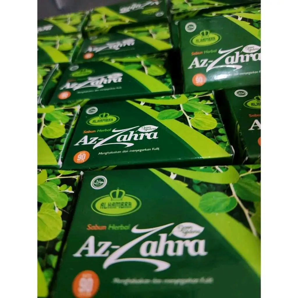 Sabun daun bidara UEA Herbal Az-Zahra untuk kecantikan