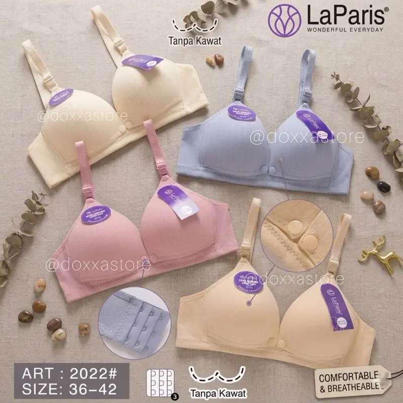 1,2,3Pcs- Bra La Paris 2022 2096 Busa Sedang BH Wanita Busui Menyusui Netek Maternity Nyaman