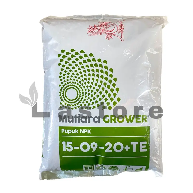 Pupuk Meroke NPK GROWER 15-09-20+TE 1 Kg Kemasan Pabrik Tanaman 0