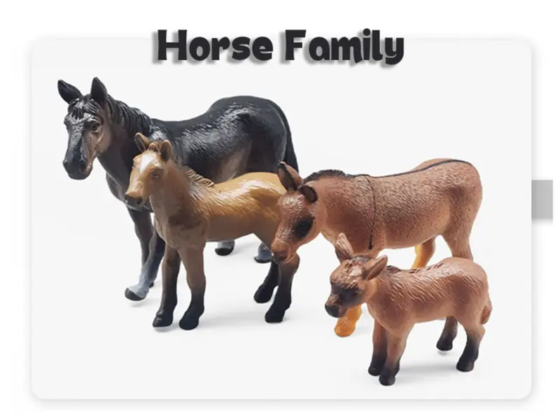 PIBI - Animal Family / Farm Animal / Mainan Hewan Ternak / Mainan Edukasi Anak 8