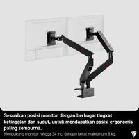 Gambar Secretlab MAGNUS Dual Monitor Arm Black | Lengan Monitor Ganda Premium | Garansi 1 Tahun dari Secretlab Indonesia Kota Tangerang 3 Tokopedia