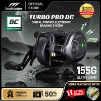 Gambar [OFFICIAL] SeaHunter Turbo Pro DC Drum Reel Baitacasting,Sistem Pengereman Elektronik Cerdas DC, 5+1 Bearing Tertutup Ganda,Daya Tarik Maksimum 5kg, Rasio Gigi 6.3:1, Spool Aluminium Ringan,Tali Nilon Ultra Ringan Berkekuatan Tinggi 155G buyi zing mancing - Kiri dari SeaHunter Tackle Store Kab. Tangerang 1 Tokopedia