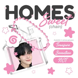 Homies Keychain by Sajangneeds - Gantungan kunci KPOP bentuk rumah NCT SEVENTEEN TREASURE