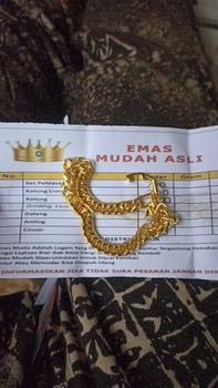 Product Review of Gelang rantai Xuping WANITA Anti karat bagus di pakai sehari hari from R**y 0