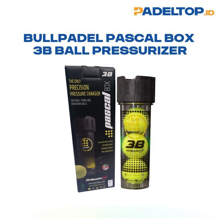 Jual Bullpadel Pascal Box 3B Ball Pressurizer | Pressurizer Bola Padel