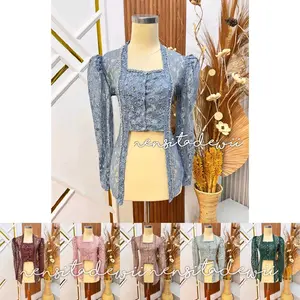 [V4] Kebaya Modern, Nadine - Kutubaru Lengan Balon / Puffy