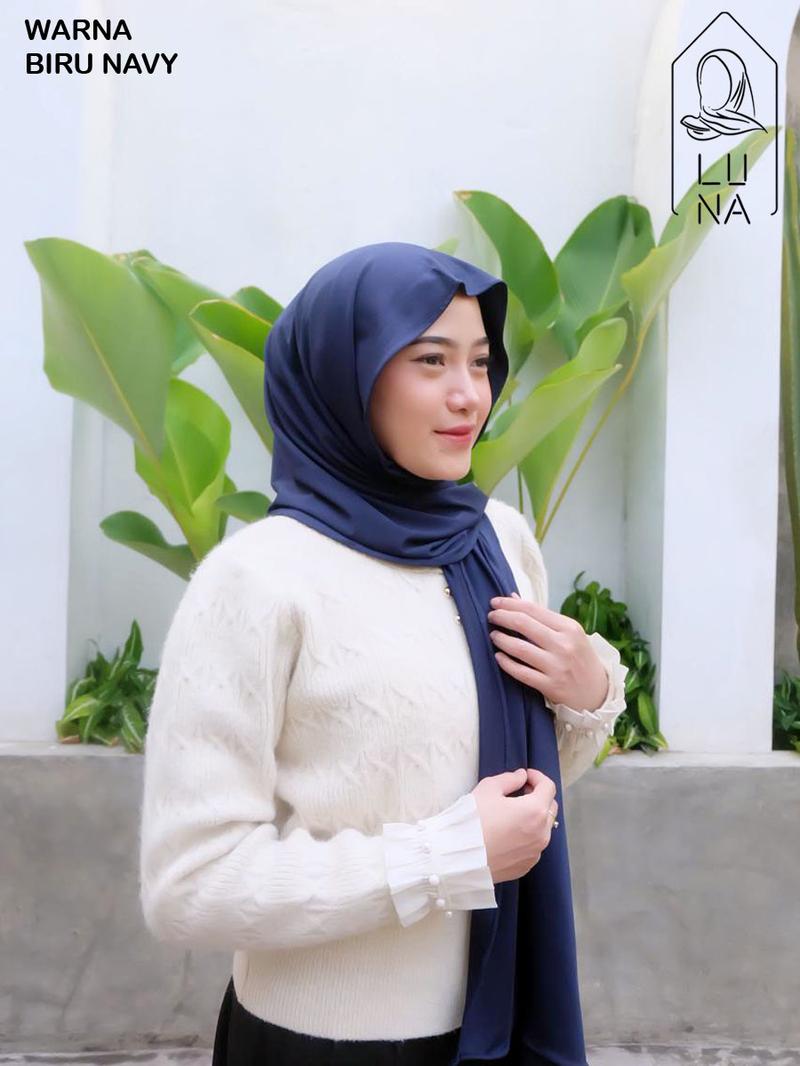 Product Introduction of LUNA HIJAB - PASHMINA JERSEY / PASHMINA KAOS / PASHMINA MELEYOT 14