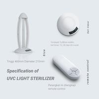 Gambar UVC Light Sterilizer - Mensterilkan Udara Ruangan dari Virus, Bakteri dan Kuman - Remote Controller dari Belli To Baby Kota Administrasi Jakarta Selatan 3 Tokopedia