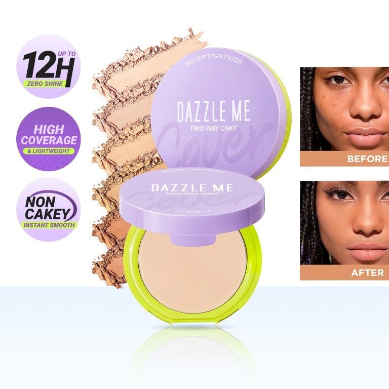 [NEW] Better Than Filter Double Kill Two Way Cake Powder - Shop | Tokopedia