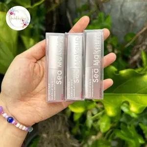 Sea Makeup Hydrating Glossy Gleam Luster Tinted Lip Balm Moisturizing Long Lasting Extra Lightweight with Hyaluronic Acid