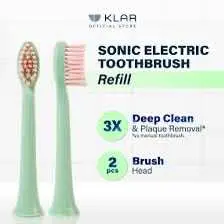 [REFILL] KLAR Head Brush - Pengganti Kepala Sikat Gigi Elektrik Dewasa dan Anak | Cocok Untuk Pengguna Behel dan Gigi atau Gusi Sensitif - 2 in 1