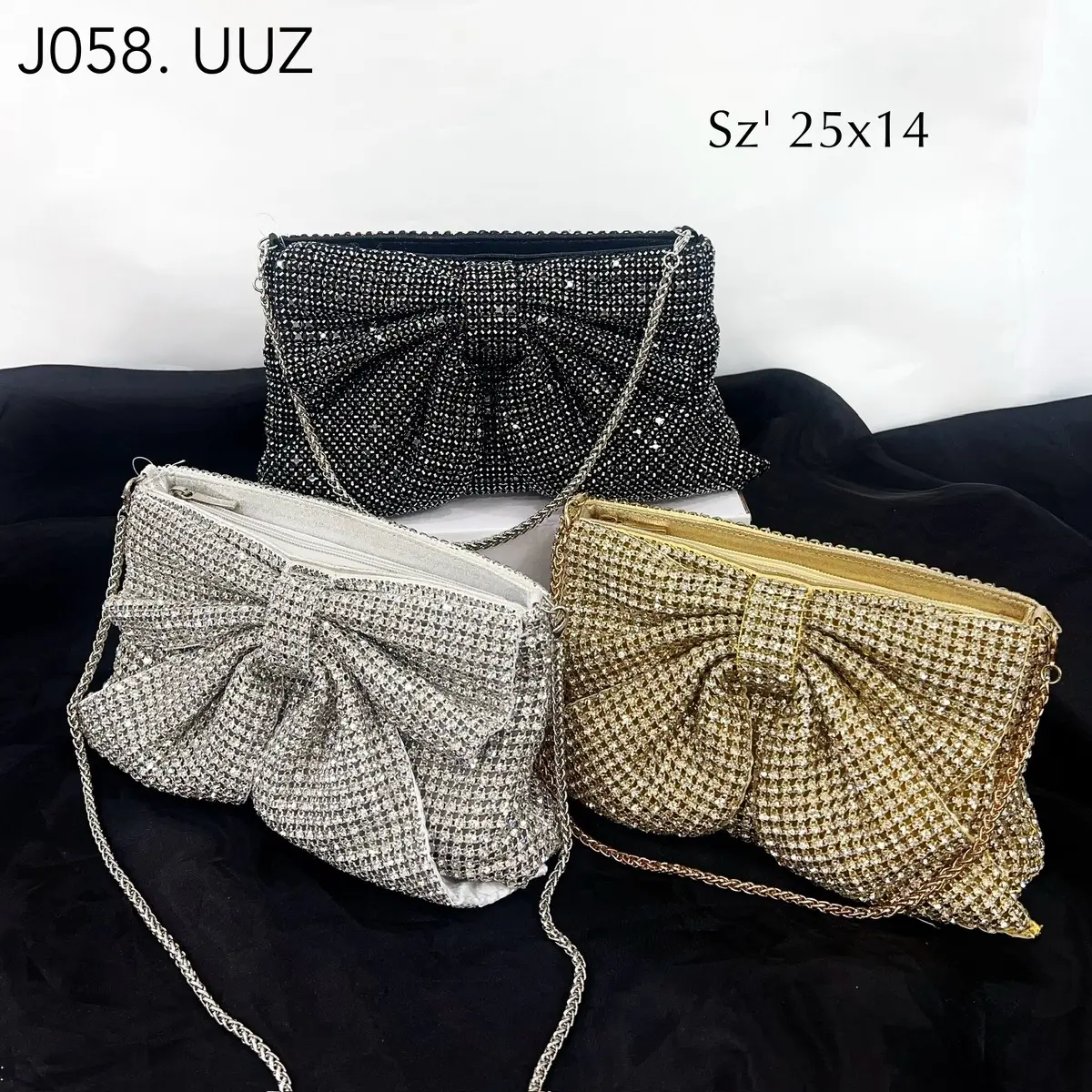 ￼Clutch Pesta Pita BESAR  Diamond Premium handbag J058