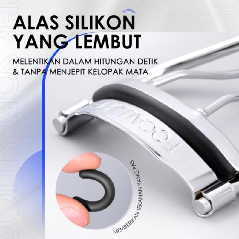 FOCALLURE Eyelash Curler Lasting Curl Portable Makeup Tools - Penjepit Bulu Mata 2