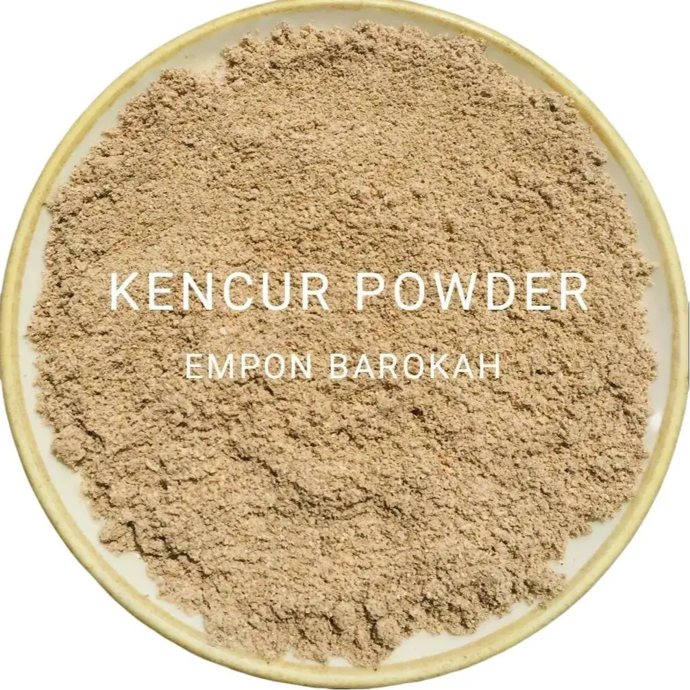 Kencur bubuk kemasan 1kg original tanpa Gula Spices Powder Serbuk Bahan Masakan Rempah