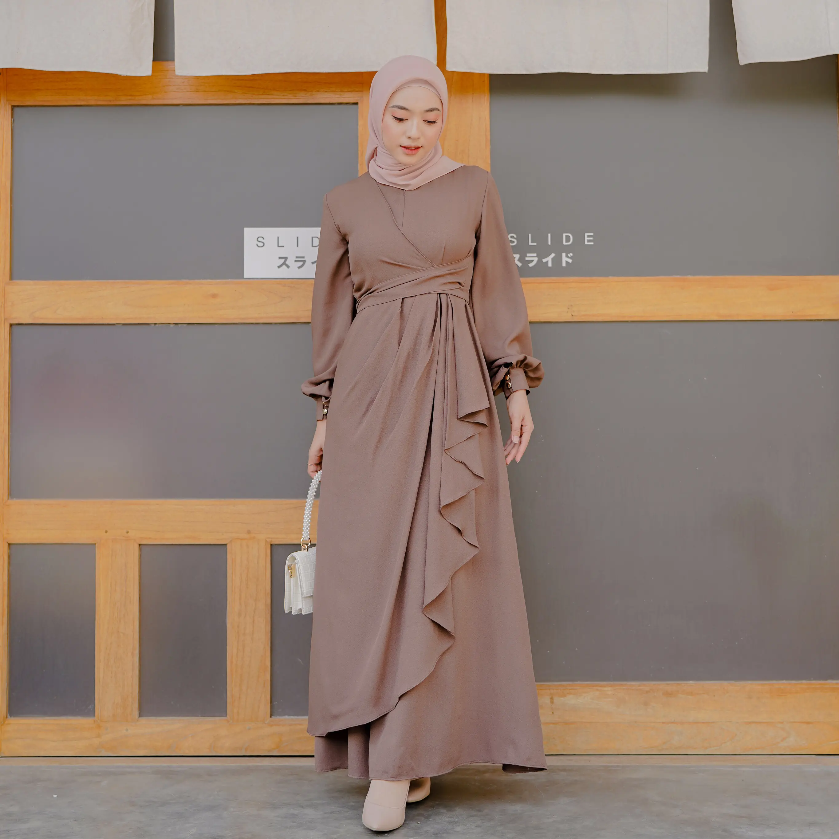 RISSA DRESS / DRESS KONDANGAN / GAMIS WANITA TERBARU ADA SIZE