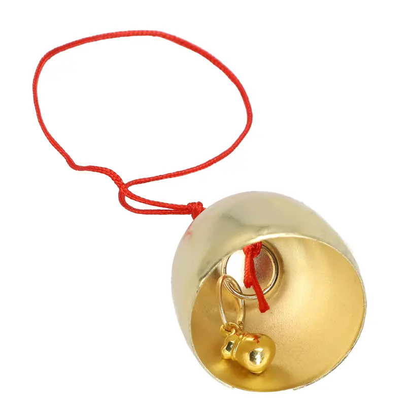 Chuông Mặt Dây Chuyền, Chuông Gió Cổ Điển Đồng Thau Nguyên Chất, Đồ Trang Trí, 1 Chiếc, Chống Trộm, Thủ Công Tự Làm, Chuông Cửa, Đồ Trang Trí Nhà Cửa 6