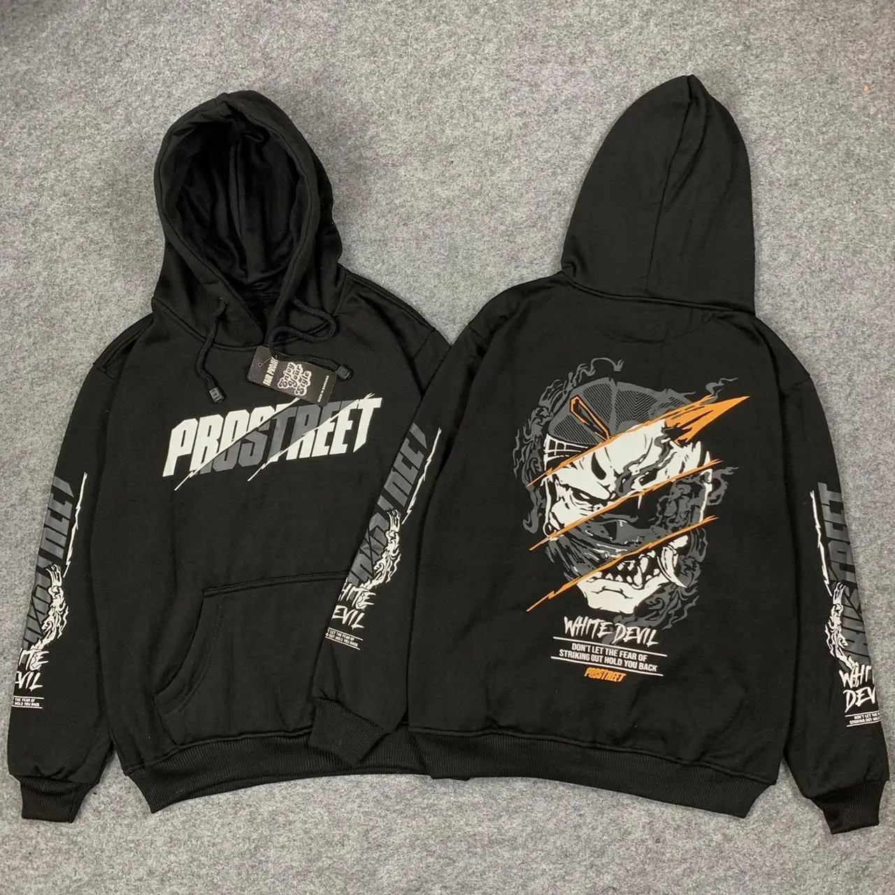 Sweater Hoodie Anak dan Dewasa ProStreet Model Sport Terbaru Keren 2024