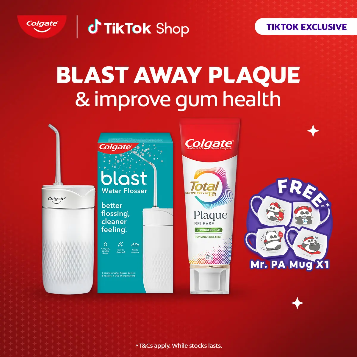 [FREE Mug] [TikTok Exclusive] [Oral Health Bundle] COLGATE Blast ...