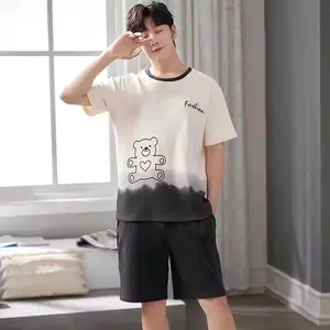 setelan pria lengan pendek baju tidur cowok setelan pria lengan pendek baju tidur cowok