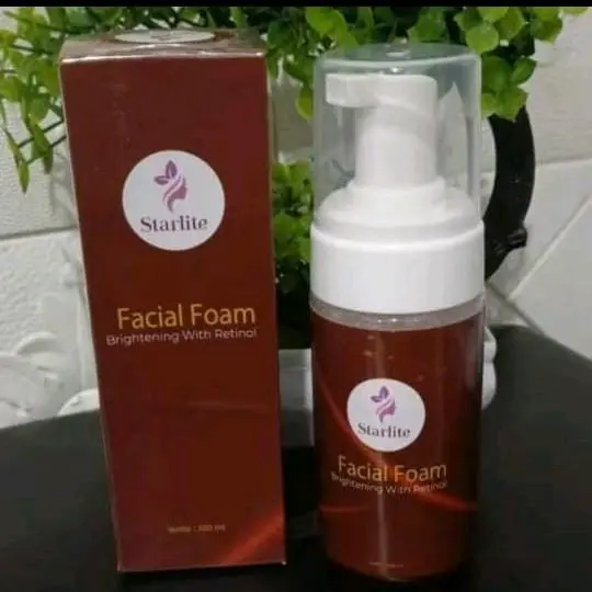sabun wajah facial foam starlet