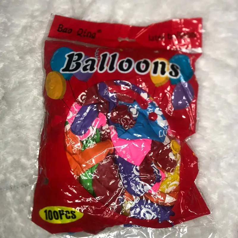 Balon polkadot bermotif 1 pack isi 100 pcs 7