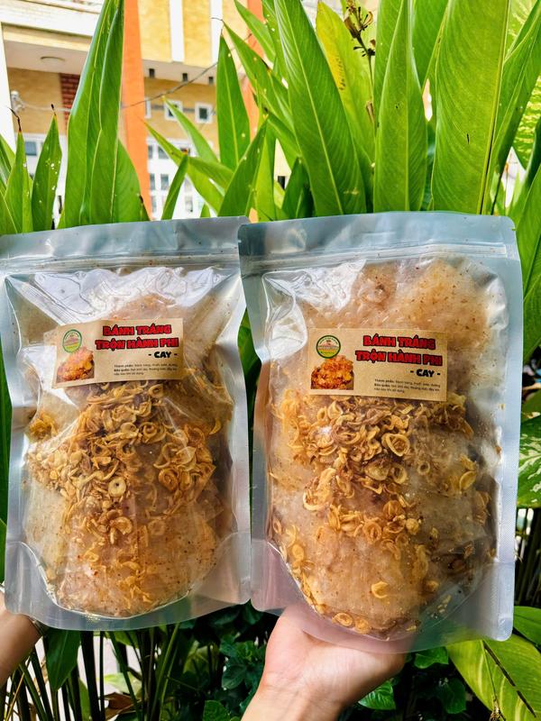 COMBBO 2 TÚI BÁNH TRÁNG TRỘN HÀNH PHI THƠM NGON ĐẬM VỊ