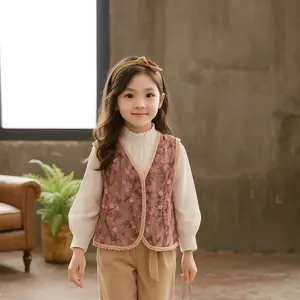 Rompi Anak Viral Tile Premium Gardenia Usia 3 5 Tahun Atasan Vest Pesta Kondangan Lebaran Mewah