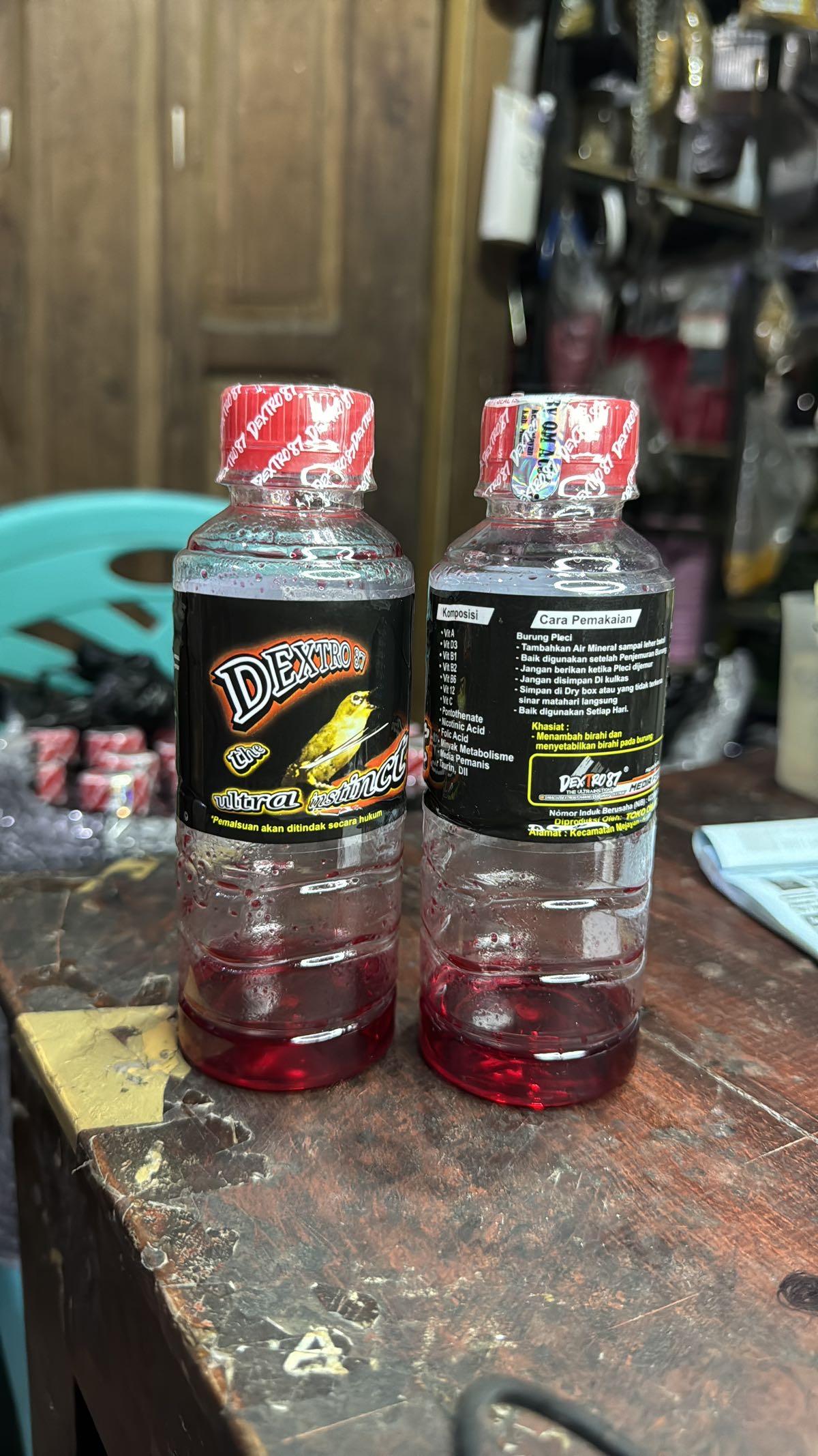 Dextro 87 Tutup merah original Dextro 87 Tutup merah original