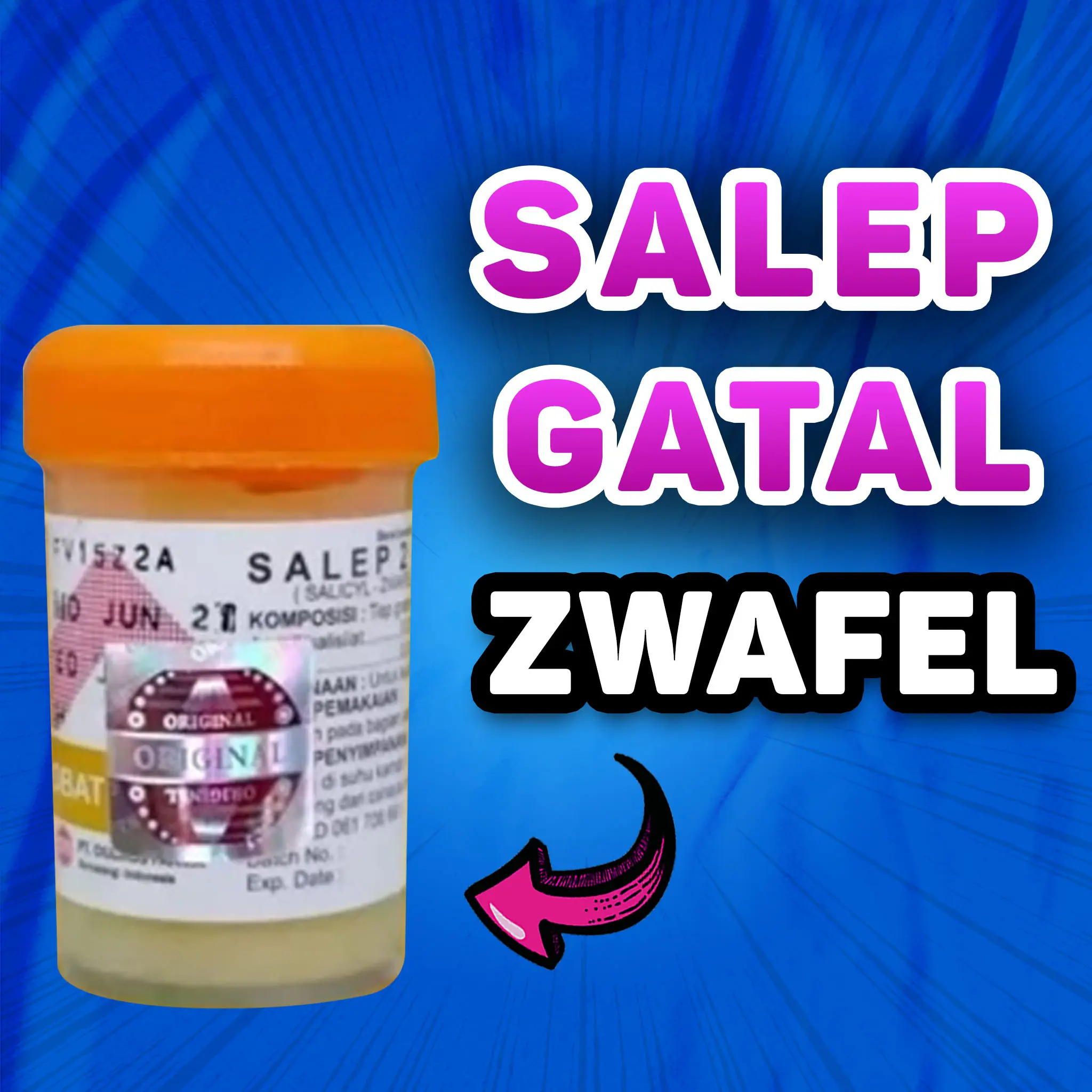 ZWAFEL SALEP GATAL CREAM GATEL PANU EKSIM KUTU AIR