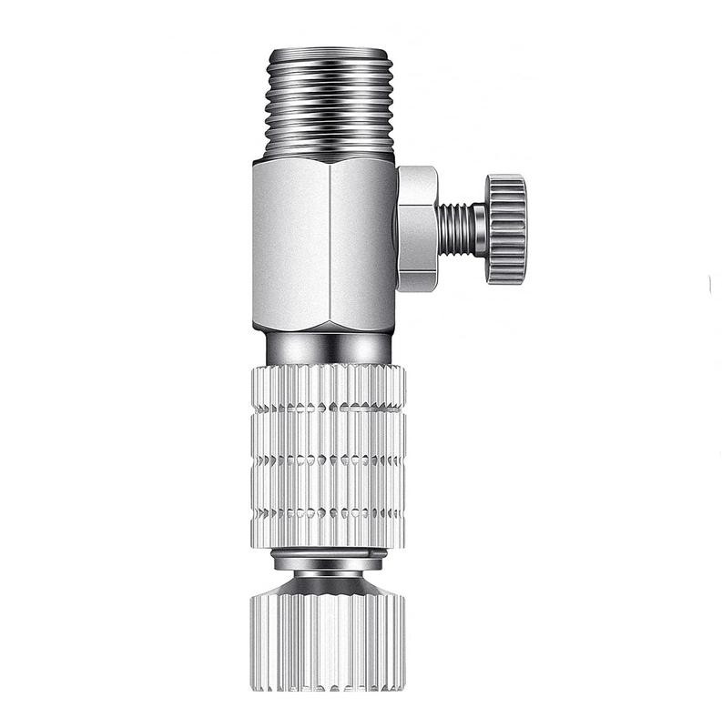 Coupler và phích cắm ngắt kết nối Nhanh, Thương hiệu Airbrush, Van điều khiển điều chỉnh luồng không khí, Thích hợp cho Ống ngậm 1 / 8 inchKết nối nam và nữ, BSP 0