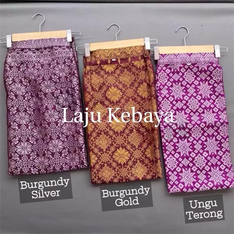Rok Songket Span Jadi Karet Kiri Kanan Dan Resleting Belakang Wanita Semi Palembang Motif Songket Palembang Rok Songket Span Jadi Karet Kiri Kanan Dan Resleting Belakang Wanita Semi Palembang Motif Songket Palembang