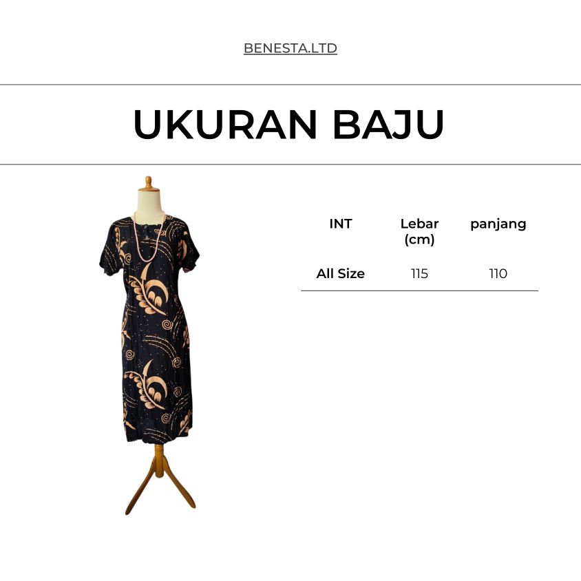 [Benesta] Promo Daster Standar Bahan Rayon Busui Friendly