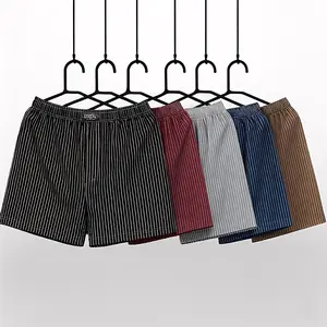 [PAKET 5 PCS] CELANA BOXER SALUR PRIA WANITA CELANA PENDEK