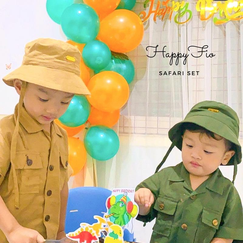 Safari set baju bayi dan anak (Zoo Keeper) By Happyfio 6