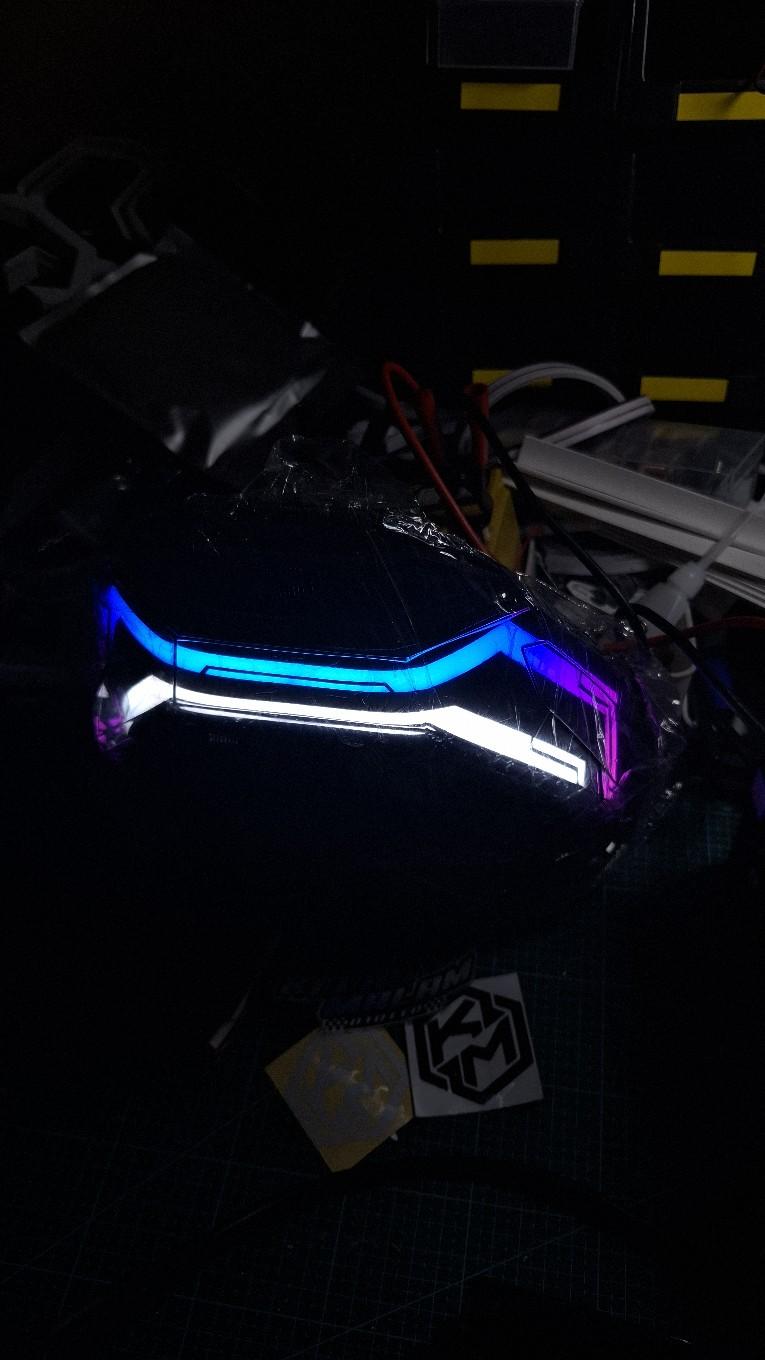 Product Introduction of ( Bebas requet ) stoplamp lazy vario 160, rgb 210mode, setting aplikasi 11