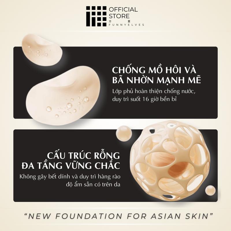 Phấn Phủ Dạng Nén Lì Mềm, Yêu Tinh Vui Nhộn, Không Phản Hồi, Hiệu Ứng Làm Mờ Lỗ Chân Lông Tức Thì, Dành Cho Mọi Loại Da, 7g 4