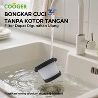 Gambar COOGER Refill Hepa Filter Vacuum Untuk CV6 Dan H269 Filter Debu Halus Praktis - Premium dari COOGER Official Store Kab. Bekasi 3 Tokopedia