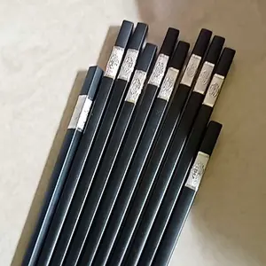 Sumpit Elegan Bahan Plastik Anti Lengket Panas Anti Bakteri / Sumpit Makan SH V10