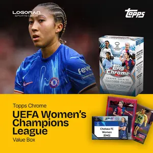 2024-25 Topps UEFA Women's Champions League (UWCL) Chrome Value Box