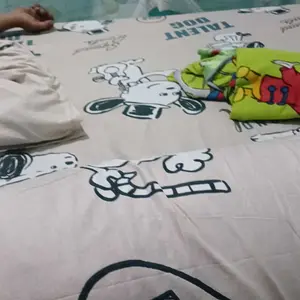 FLORA Set Sprei Selimut Seri Cute Bedcover Set Sprei lengkap Nyaman Dipakai Tidur Sepanjang Malam 120x200 160x200 180x200cm