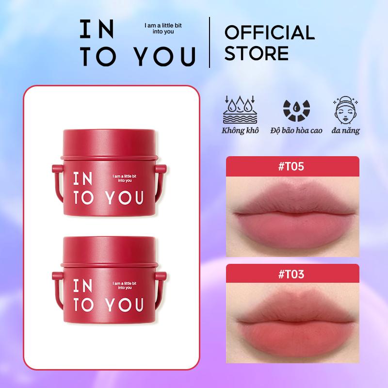 INYO YOU COMBO 2 SON THÙNG 6gx2 CHẤT SON BÙN MỊN MƯỚT MÔI DUNG TÍCH LỚN Nữ Trang Điểm