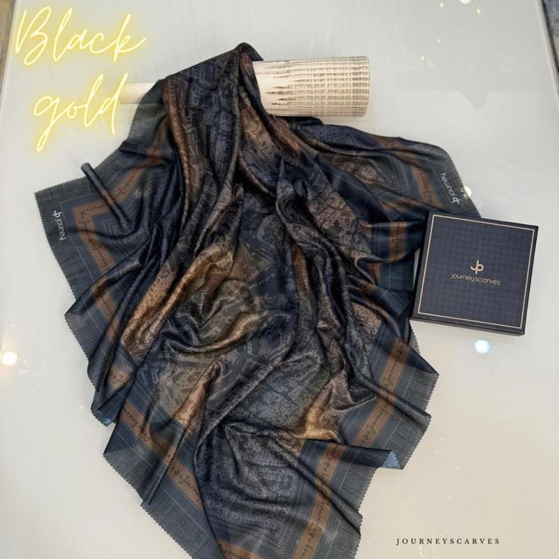 Jilbab Journey Scarves Original Raya Gradasi Series Promo hijab motif 3