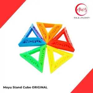 Cube Puzzle Moyu Stand Cube Dudukan Cube Premium