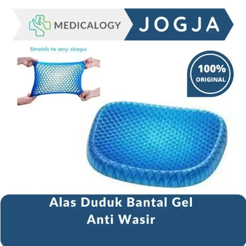 Alas Duduk Bantal Gel Empuk Dingin Anti Wasir Am.