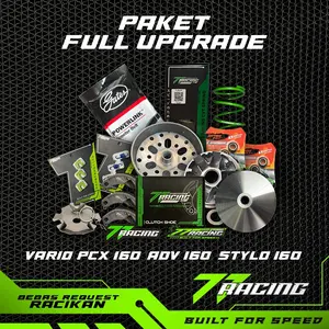 PAKET FULL UPGRADE CVT VARIO 160-PCX 160-ADV 160-VARIO 160 DAYTONA PAKET CVT AKSELERASI HARIAN TOURING RACING